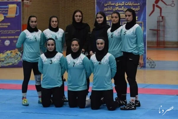 تهران قهرمان کبدی سالنی بانوان کشور شد