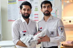 تولد نوزاد عجول در آمبولانس اورژانس ۱۱۵ یاسوج