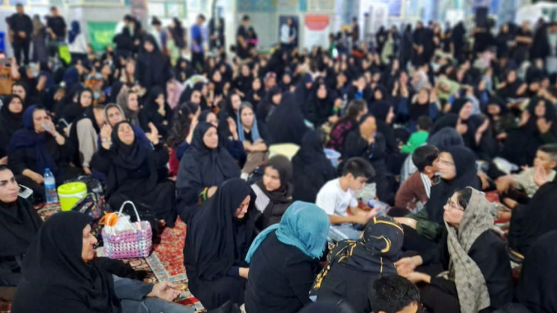 حرم بی‌بی‌حکیمه (س) میعادگاه دلباختگان رضوی