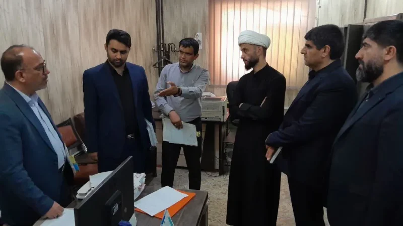دادستان مرکز استان خوزستان از مجتمع قضایی دادسرای قدس اهواز بازدید کرد
