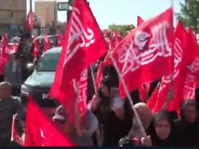 راهپیمایی جاماندگان اربعین با شعار باید برخاست در کهگیلویه و بویراحمد