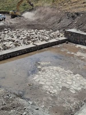 سیل‌بند مرتضی‌آباد کوهین با اعتبار یک‌هزار و ۱۰۰ مترمکعبی به بهره‌برداری رسید