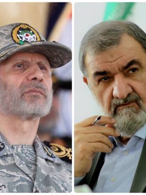 فرمانده کل ارتش انتصاب آقای محسن رضایی را تبریک گفت