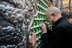 قالیباف در کربلای معلی به زیارت حرم امام حسین (ع) مشرف شد