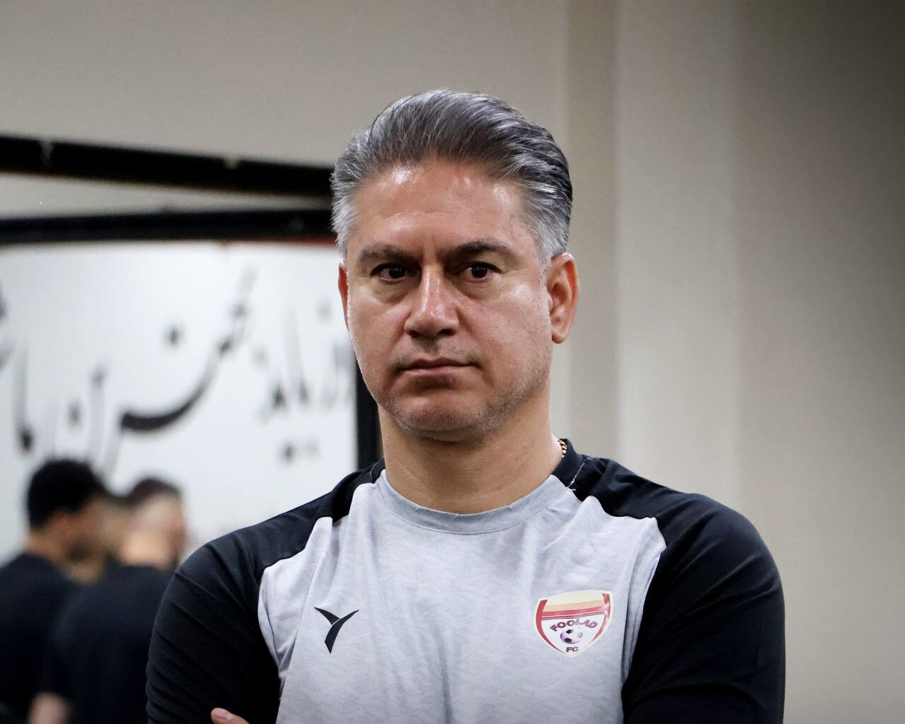مطهری: از تساوی راضی نیستم؛ فولاد برای نباختن بازی نکرد