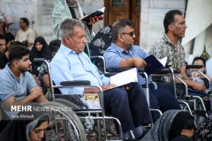 نخستین زیارت زائران بوشهری از حرم مطهر رضوی
