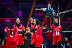 والیبال زنان ایران چهارم آسیا شد