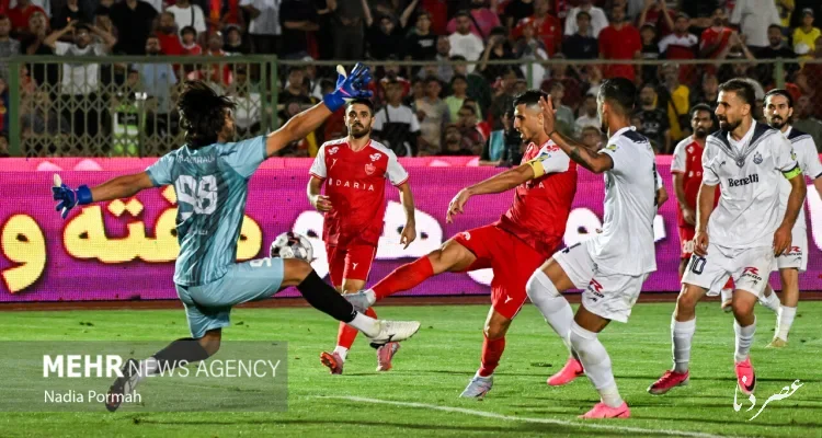 پرسپولیس با برتری آماری و فنی، ملوان را در هم کوبید