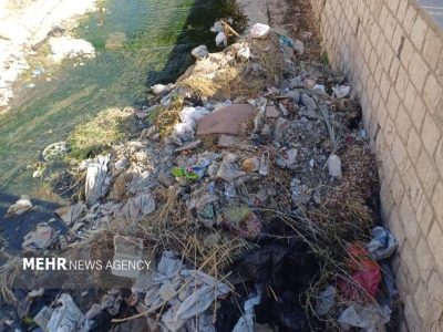 ۱۷ کانال بزرگ دوگنبدان زیر هجوم زباله؛ قانون پسماند همچنان معطل اجرا