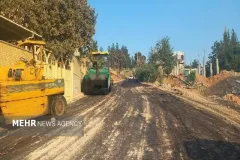 آسفالت مسیر اتصال بلوار ارم به شرکت نفت یاسوج؛ گامی در راستای کاهش ترافیک شهری