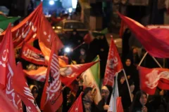 اقامه نماز استغاثه در کهگیلویه و بویراحمد برای نصرت رزمندگان اسلام