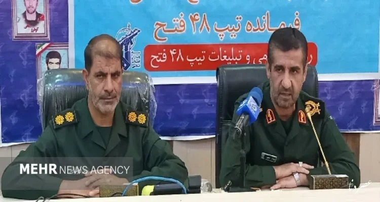 بازسازی عملیات کربلای ۵ توسط رزمندگان تیپ ۴۸ فتح در هفته دفاع مقدس