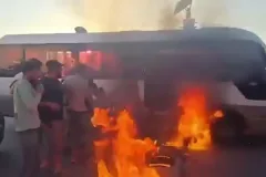 بزرگراه حلب – دمشق به دلیل گرانی سوخت مسدود شد