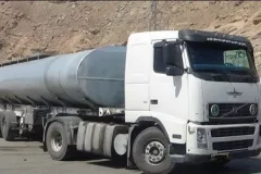 توقیف تریلی سوخت‌رسان با ۲۴ هزار لیتر گازوئیل قاچاق در گچساران