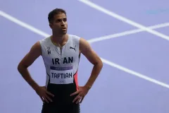 حسن تفتیان به نیمه‌نهایی ۱۰۰ متر بازی‌های آسیایی ناگویا رسید