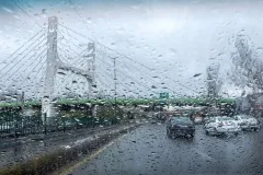 رعد و برق و باران به پایتخت رسید