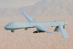 سپاه پهپاد پیشرفته MQ۱ را در تنگه هرمز سرنگون کرد