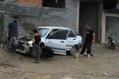 سیل و طوفان در مازندران؛ خسارت به خانه‌های روستایی و زیرساخت‌ها