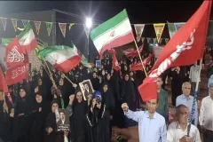 صد و هشتاد و ششمین شب خونخواهی امام شهید در چرام برگزار شد