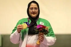 طلای جهانی و سهمیه پارالمپیک لس‌آنجلس برای فائزه احمدی