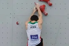 علی‌پور به فینال چالش جهانی سنگ‌نوردی شانگهای صعود کرد