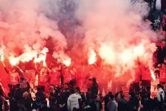 هواداران پرسپولیس ورزشگاه نقش جهان را تسخیر کردند