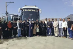 روایت کاروان راهیان نور کهگیلویه و بویراحمد در جاده تاریخ و مقاومت