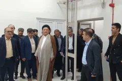 افتتاح  پایانه فیبر نوری دهدشت